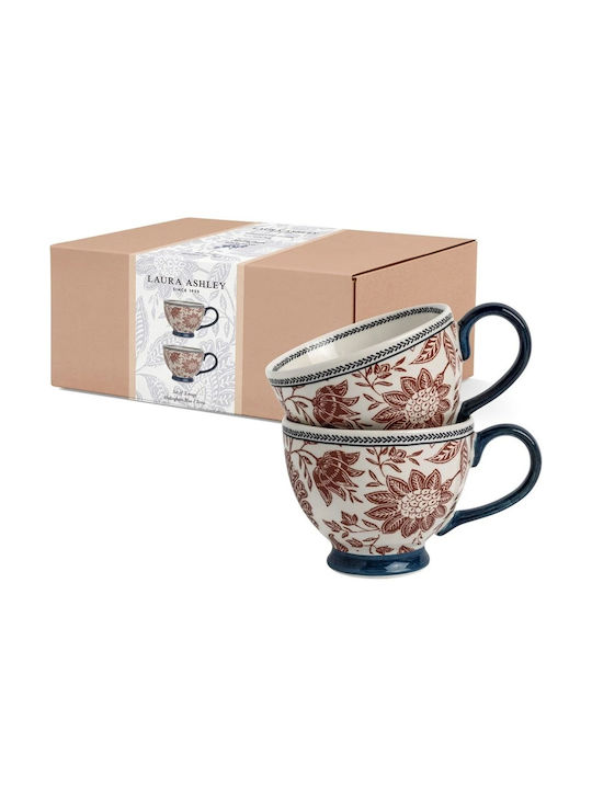 Laura Ashley Becher Keramik Mehrfarbig