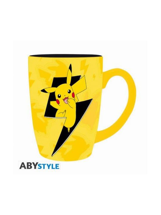 Abysse Pikachu Becher Keramik Mehrfarbig 400ml