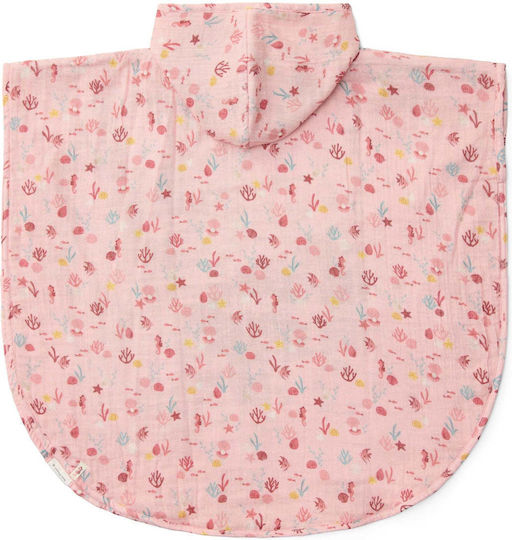 Little Dutch Kid's Poncho Ocean Treasures Multi-colour