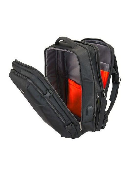 RCM Backpack Αδιάβροχο 34lt Μαύρο