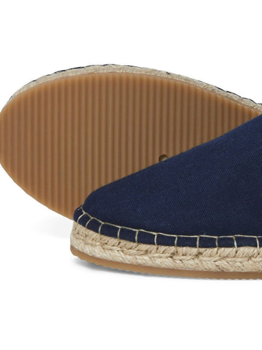 Fabric Men's Espadrilles in Blue Color