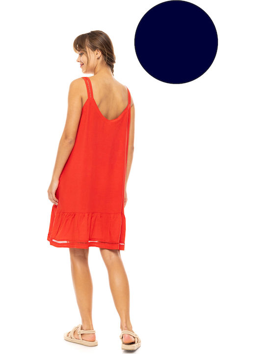 Pink Label Damen Kleid Strand Yacht Blue
