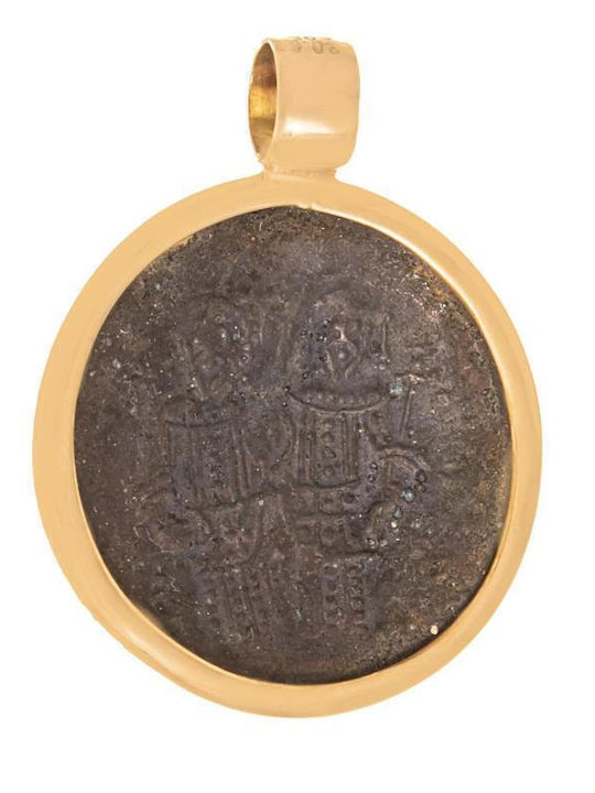 Senzio Belibasakis Charm Talisman Konstantin aus 9K Gold
