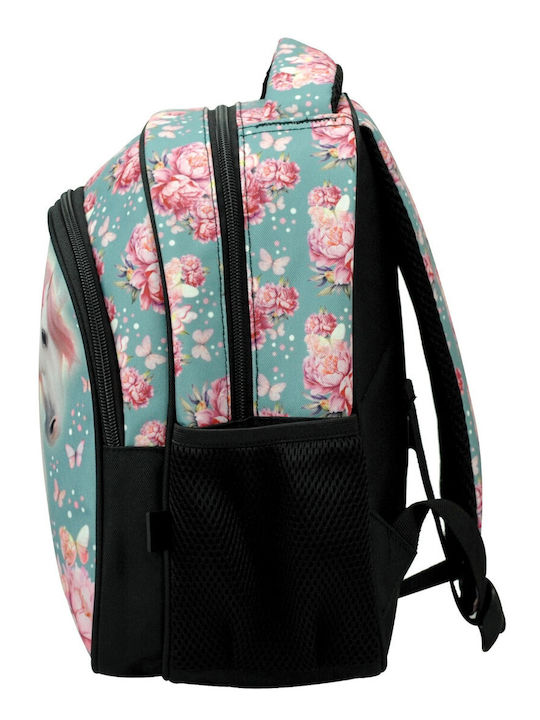 Back Me Up School Backpack for Kindergarten with Water Bottle Holder Multicolour 12L 25 x 15 x 30cm