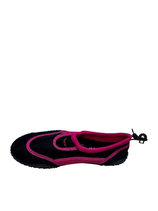 Aquasock Shoe Code 20606 Women's Size 35-41 Black Pink