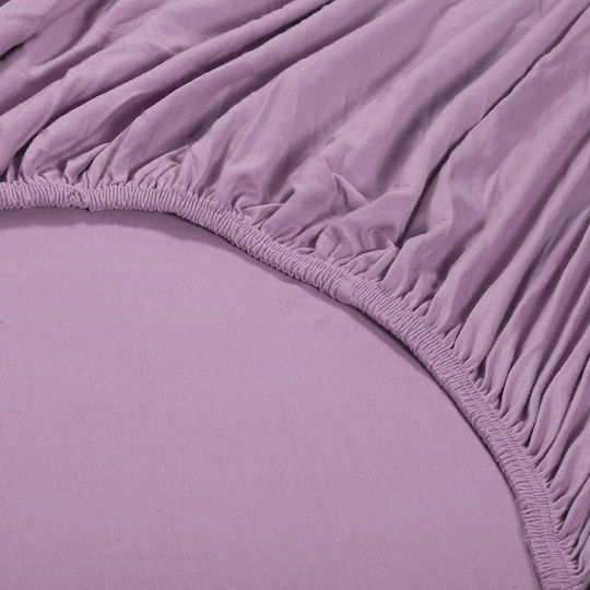 Nef-Nef Homeware Jersey Υπέρδιπλο 160x200+30εκ. με Λάστιχο 1213-amethyst Nef-Nef Homeware Jersey Υπέρδιπλο 160x200+30εκ. με Λάστιχο 1213-amethyst