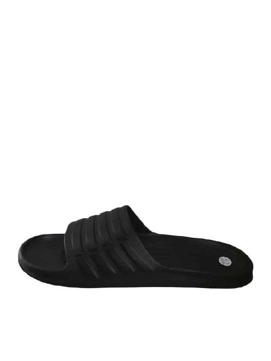 Men's Black Slides