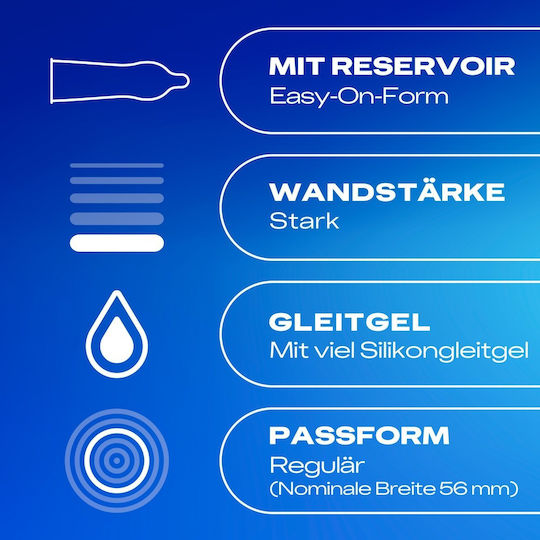 Durex Durex Hautnah Kondome 10 Stück 56 mm