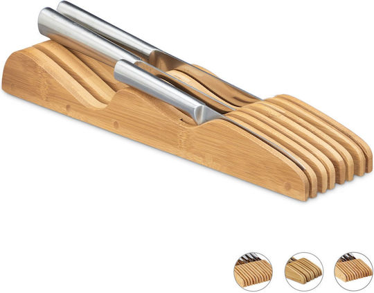 Relaxdays Kitchen Base Bamboo