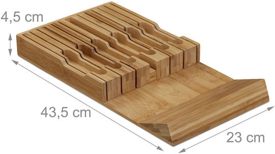 Relaxdays Βάση Κουζίνας Bamboo