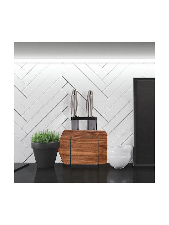 Relaxdays Suport pentru șervețele Metalică Roz 12x14x21.5cm 10035387