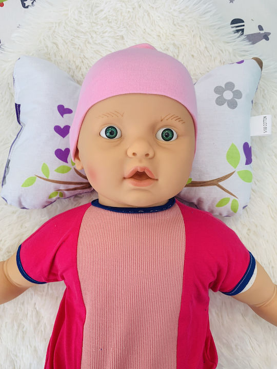 Butterfly Baby Pillow Purple Owls