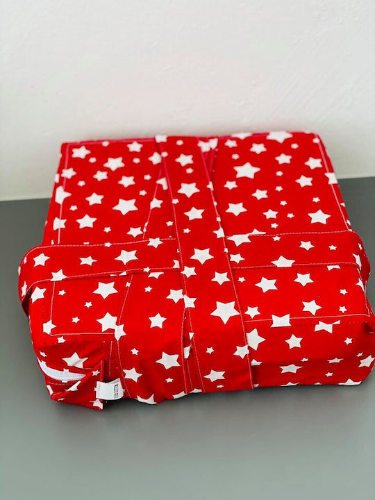 Child's Lift Seat Chair Red Stars