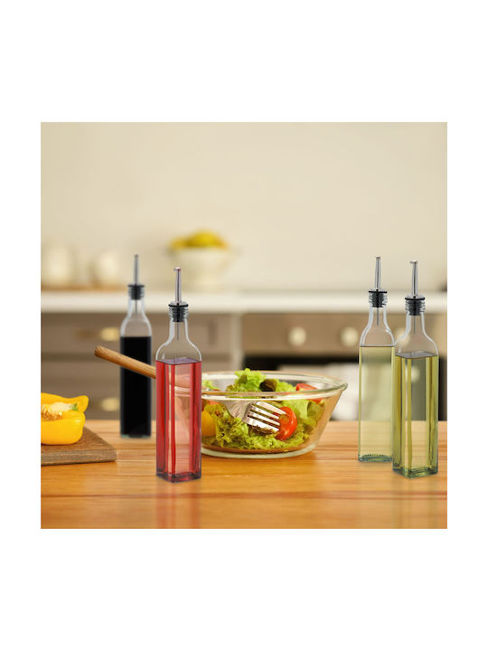 Relaxdays Σετ Λαδόξιδο Γυάλινο με Ροή 500ml