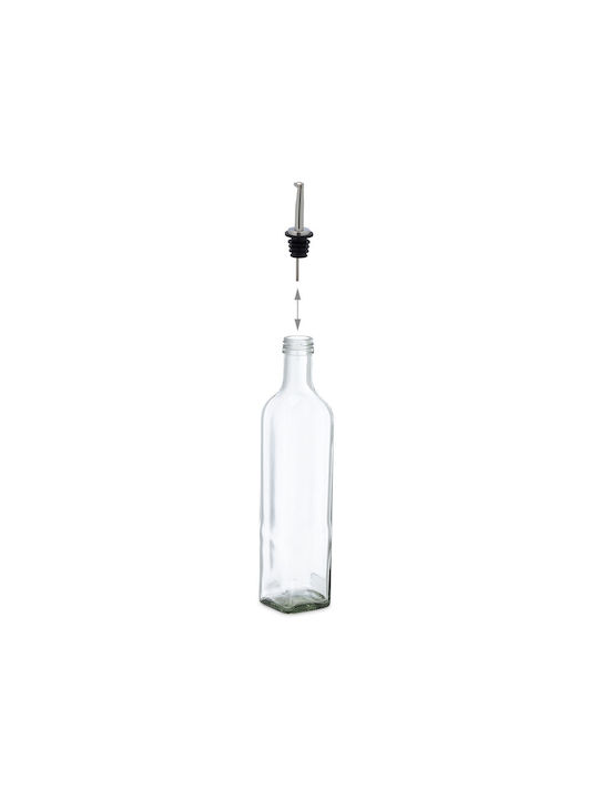 Relaxdays Σετ Λαδόξιδο Γυάλινο με Ροή 500ml