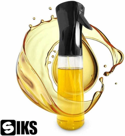 Oliviera Siks Glass Spray Bottle Oil Vinegar Other Liquids 210 Ml Black Color