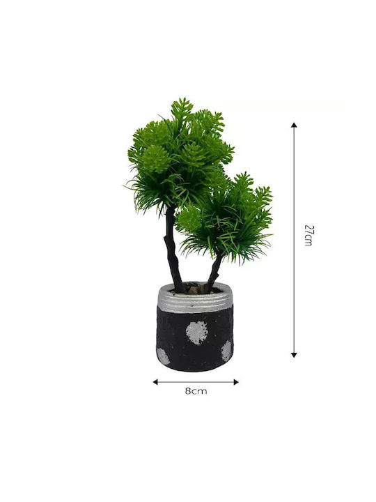 Copac Bonsai Artificial cu Frunziș Dens