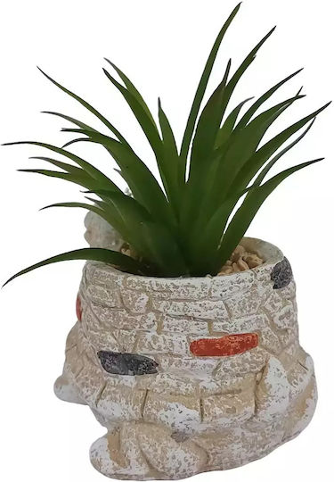 Ghiveci Țestoasă din Ceramică cu Suculent Artificial Ghiveci Țestoasă din Ceramică cu Suculent Artificial