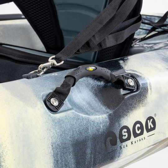 SCK Conger 295 Sit in Fishing Kayak 1 Person Gray 2706
