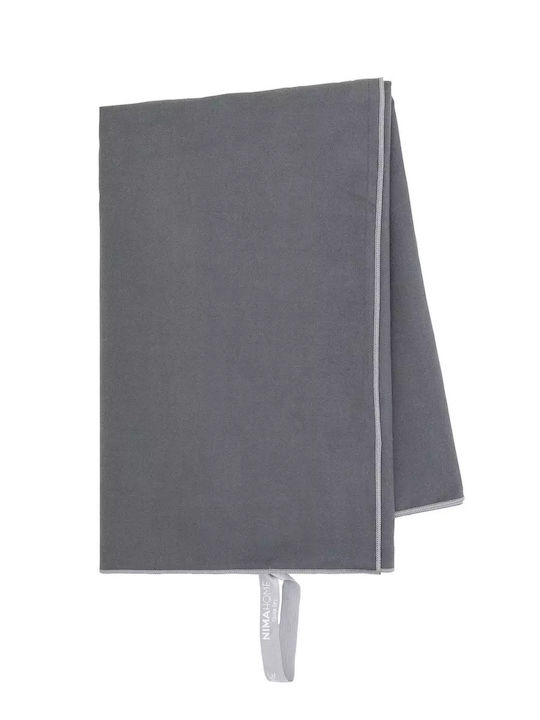 Riva Fitnesshandtuch mit Mikrofaser Schwarz 50x90cm