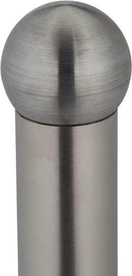 Relaxdays Metallic Napkin Holder Gray 35x15cm 10043316