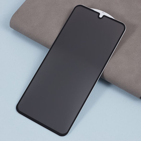 Privacy Full Face Tempered Glass Black (Redmi A5)