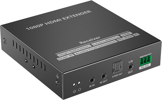 Lenkeng Hdmi Extender Over Ip 1080p 150m Ir Loop Extra Receiver Lkv