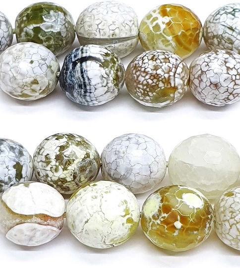 Roloi Komboloi Agate Worry Beads Multicolour 34cm