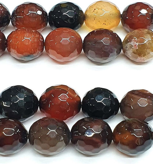 Roloi Komboloi Agate Worry Beads Multicolour 30cm