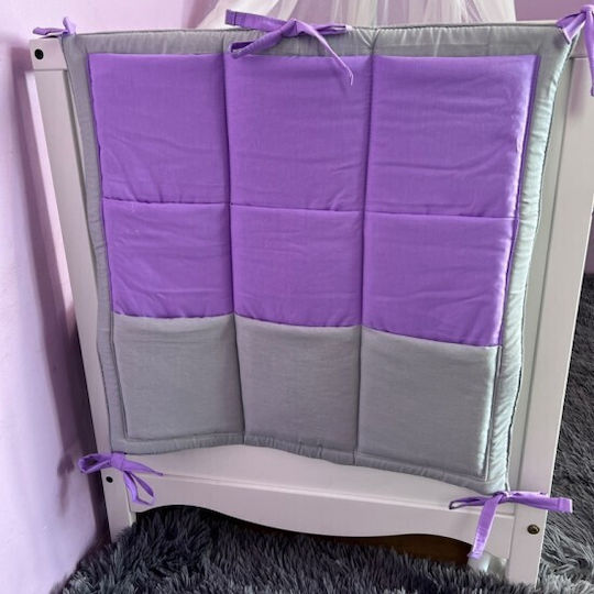 Kinderzimmer-Aufbewahrungskörbe Parashkevovi Kinderbett-Set Farbe Grau