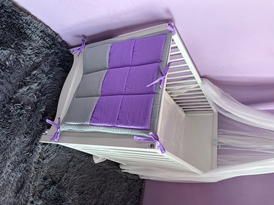 Kinderzimmer-Aufbewahrungskörbe Parashkevovi Kinderbett-Set Farbe Grau