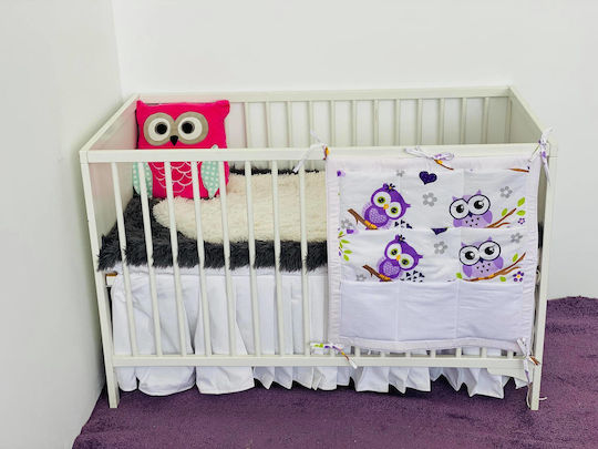 Kinderzimmer-Aufbewahrungskorb Lila