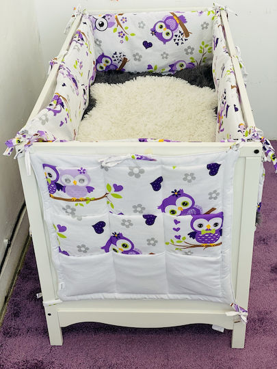 Kinderzimmer-Aufbewahrungskorb Lila
