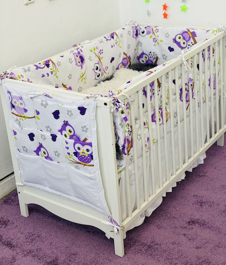 Kinderzimmer-Aufbewahrungskorb Lila