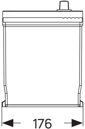 Mercury Μπαταρία UPS με Χωρητικότητα 100Ah και Τάση 12V MRP60032 1τμχ