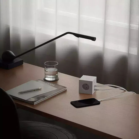 AVOLT Power Strip 2 Sockets with 2 USB-C Ports and 1.8m Gray Cable