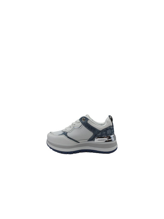 Γυναικεία Sneakers White / Blue