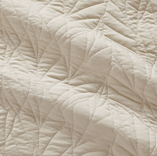 Liolios Home Fiona Set Coverlet King Size Moonbeam 260x240cm 3pcs