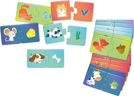 Wooden Kids Puzzle Animal Snack Time for 1+ Years 36pcs Hape
