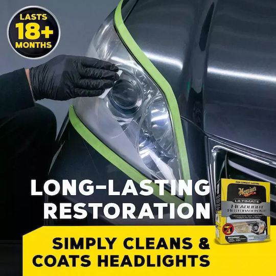 Meguiar's Ultimate Headlight Restoration Kit Set Restoration of Car Headlights