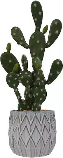 Artificial Cactus Ceramic Pot