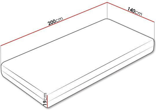 Epipla1.gr Anatomisch Matratze Kinderbett 140cmx200cm