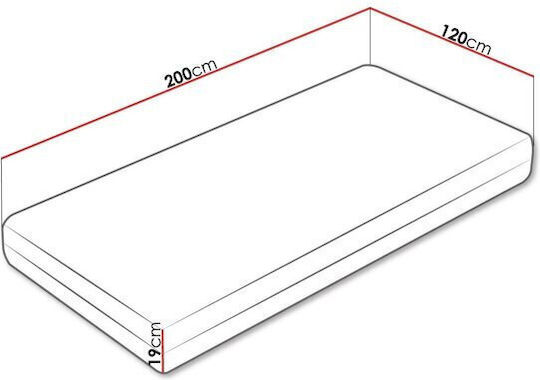 Epipla1.gr Anatomisch Matratze Kinderbett 120cmx200cm