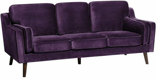 Berwyn 263 Dreisitzer Sofa Sofa 204x83x85cm. Purple
