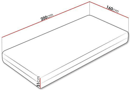 Epipla1.gr Anatomisch Matratze Kinderbett 160cmx200cm