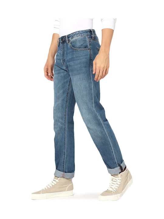 Men's Jeans Pants with Slim Fit Blue