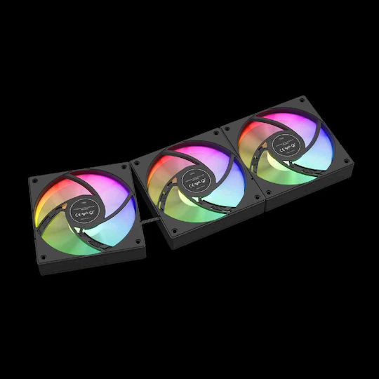 Gamdias Chione E4-360 Υδρόψυξη AIO CPU με 2 Ανεμιστήρες 120mm και ARGB Φωτισμό