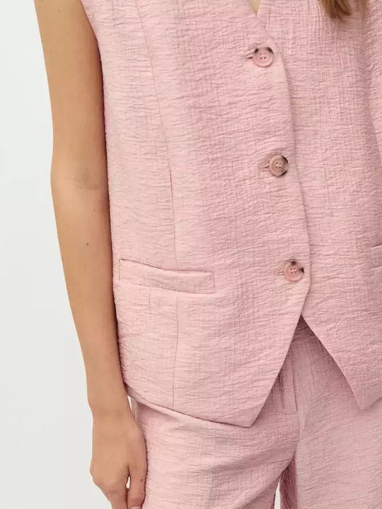 Damen Weste Rosa