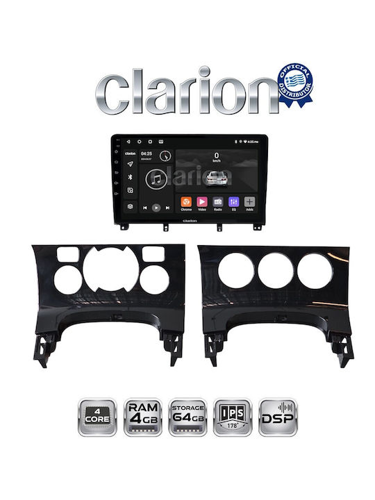 Clarion Ηχοσύστημα Αυτοκινήτου για Peugeot 206 / 3008 2016 (Bluetooth/USB/WiFi/GPS/Apple-Carplay/Android-Auto)