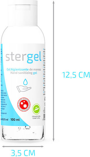 STERGEL Αντισηπτικό Gel Χεριών 100ml Aloe Vera